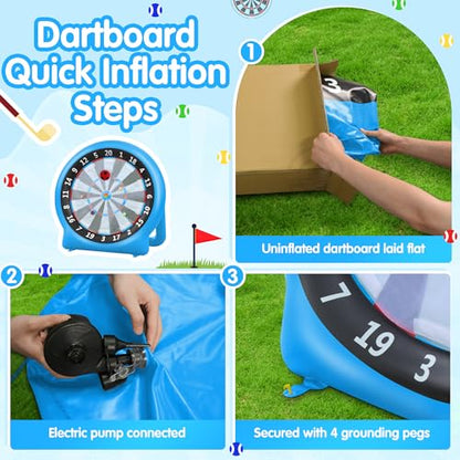 6FT Inflatable Dartboard