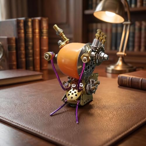 Steampunk Snail 3D Metal Puzzle Mechanical Kits 140+ Pcs DIY Assembly Model 3 (140 Count)