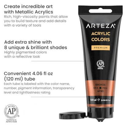 Metallic Acrylic Paint (32.48 Fl Oz)