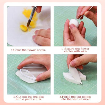 Professional Flower Fondant Mold Set