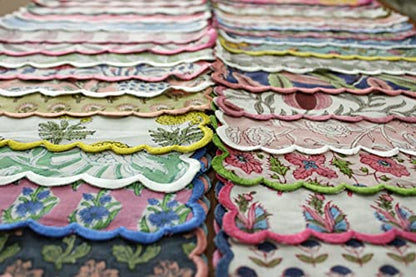 Hand Block Print Cloth Napkins (2.1164 Ounce)