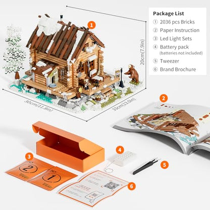 Hunting Cabin Lighting Building (2036 Count)