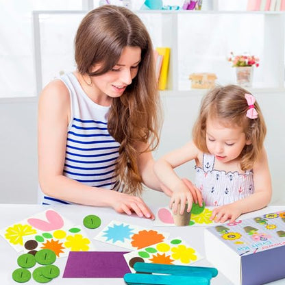 Valentines Day Felt Flower Craft Kits