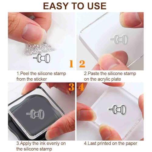 29 Pcs Journal Stamps for Crafting Card Making Supplies Set (29 Count)