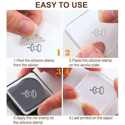 29 Pcs Journal Stamps for Crafting Card Making Supplies Set (29 Count)
