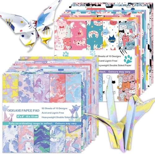 Origami Paper Kit 100 Sheets