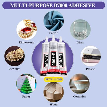 3.7oz B7000 Rhinestone Clear Glue for Jewelry Making