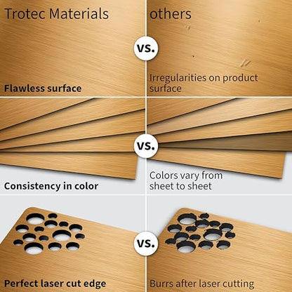 Metallic Looking Acrylic Sheet (8 Count)