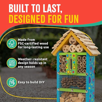 Premium Bug Hotel Kit for Kids