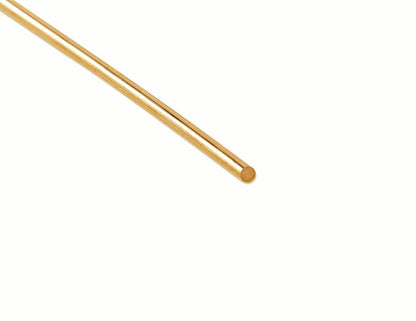 30 Gauge, Jeweler's Brass Wire, Red Brass, Round, Dead Soft, CDA #230 Alloy Jewelry Grade Made in USA - 5FT by CRAFT WIRE