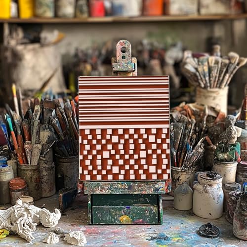 Simple Stripes Polymer Clay Texture Sheets Plaid Geometric Pattern Silicone Texture Stamp Clay Texture Mat Modeling Pattern Pad Sheets for Jewelry and Earrings Tools
