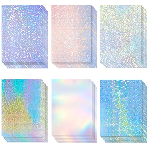 60 Sheets Holographic Laminate Sheets