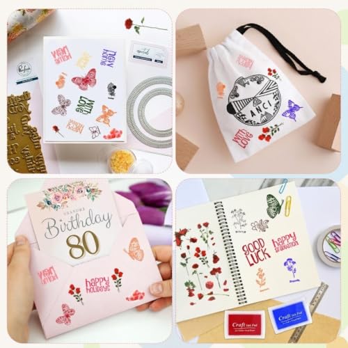 8 Color Washable Stamp Pads for Kids