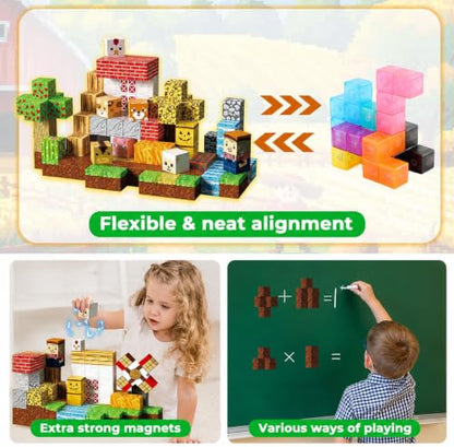 120 PCS Magnetic Blocks