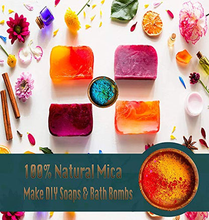 Deep Red Mica Powder for Epoxy Resin 56g