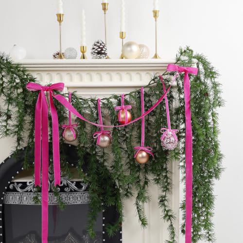 Hot Pink Thin Velvet Ribbon