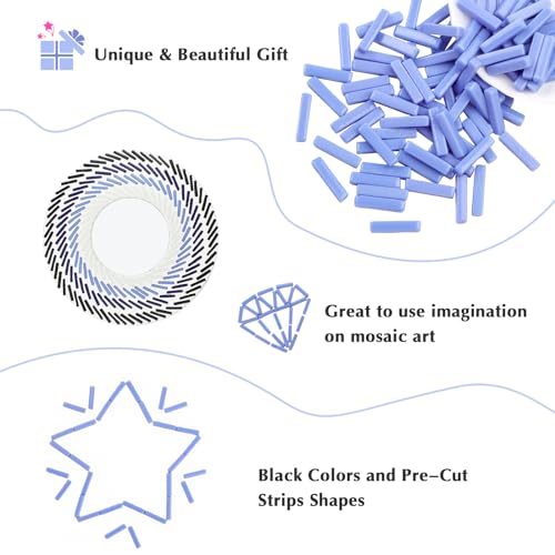 Mosaic Tiles for Crafts Bulk (5.29 Ounce)