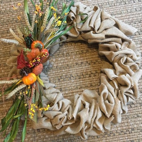 3 Inch Natural Burlap Ribbon 10 Yards (2 Count)