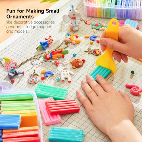 112 Colors Polymer Clay Kit (112 Count)