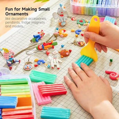 112 Colors Polymer Clay Kit (112 Count)