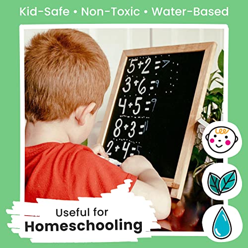 6 White Dry Erase Chalk Markers
