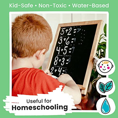 6 White Dry Erase Chalk Markers
