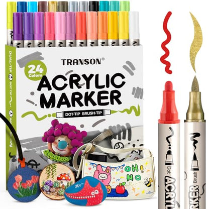 24 Colors Bold and Brush Dual (24 Count)