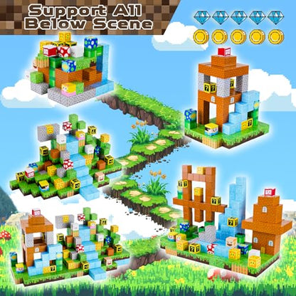 100PCS Magnetic Blocks