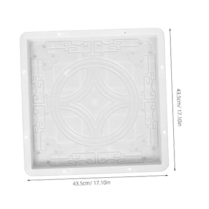 Abaodam Garden Concrete Paving Mold DIY Stepping Stone Kit Square Paver Brick Mould