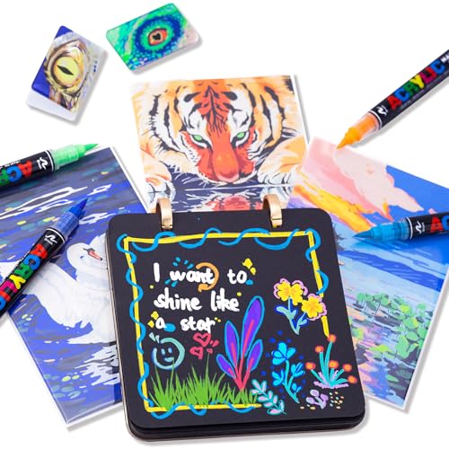 60 Colors Acrylic Paint Markers (60 Count)