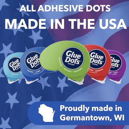Dot N' Go Glue Dot Dispenser Project Pack with 200 Permanent (600 Count)