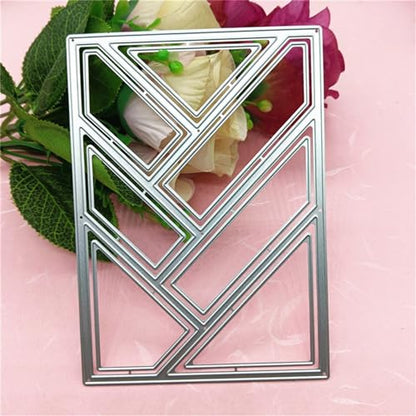 Cutting Dies Metal Stencils Scrapbooking Tools Flowers Lace Frame DIY Embossing Template for Paper Card Making Album Arts Crafts Supplies