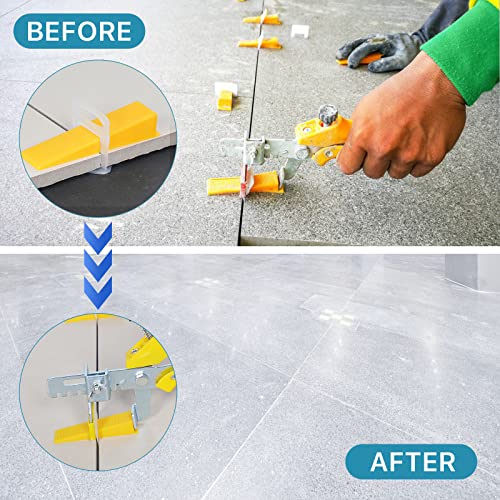 500 Pcs Reusable Leveling Wedges