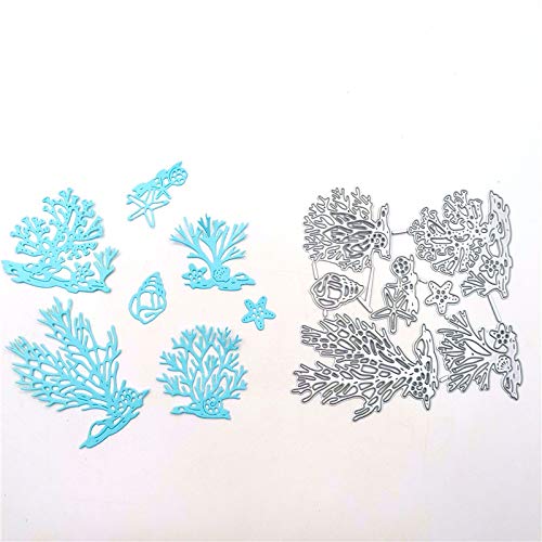 Metal Beach Shell Starfish Conch Coral Cutting Dies