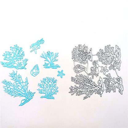 Metal Beach Shell Starfish Conch Coral Cutting Dies