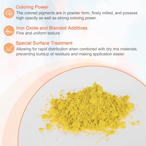Iron Oxide Powder Concrete Pigment 400 Mesh 3.5oz (28.2 Ounce)