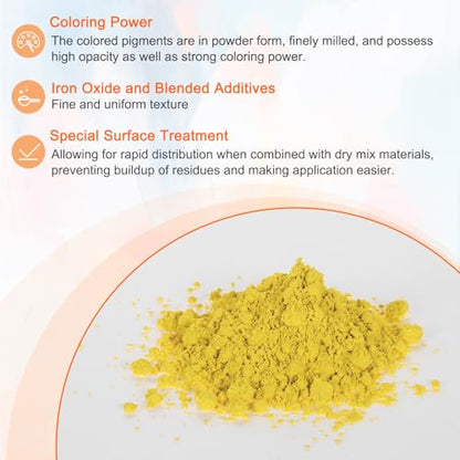 Iron Oxide Powder Concrete Pigment 400 Mesh 3.5oz (28.2 Ounce)