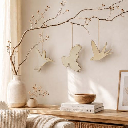Summer Ray Wooden Laser Cutout DIY Craft Party Decoration Art Embellishment Room Decoration (20 Count)