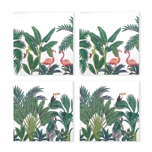 80 Pack Napkins Disposable Paper Towel Cocktail Dinner Party Decoration (80 Count)