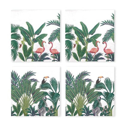 80 Pack Napkins Disposable Paper Towel Cocktail Dinner Party Decoration (80 Count)