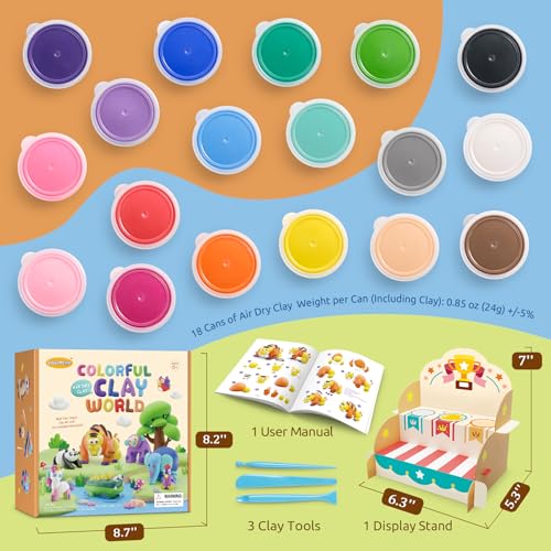 Air Dry Clay Kit for Kids