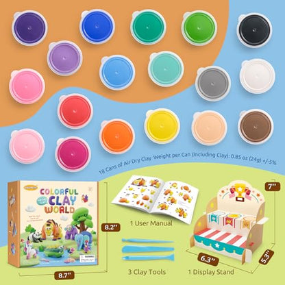 Air Dry Clay Kit for Kids