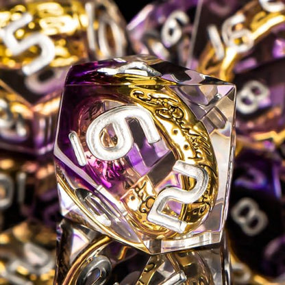 Magic Lord Rings DND Dice Set with Box