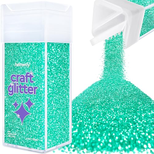Craft Glitter Shaker Turquoise Blue 110g Ultrafine (4.5 Ounce)