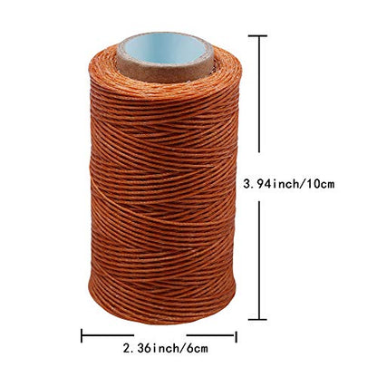 284Yards Leather Sewing Waxed Thread (852 Foot)