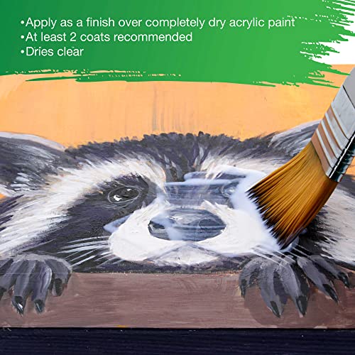 8 oz Matte Acrylic Varnish for Acrylic Painting