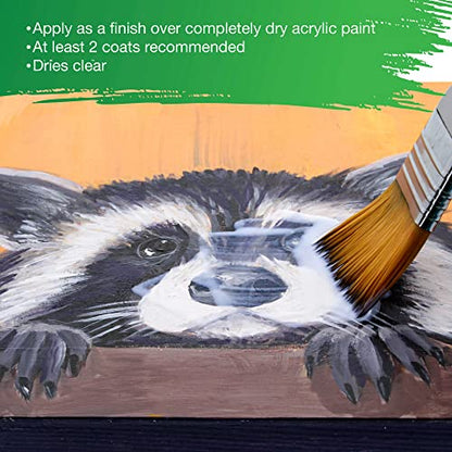 8 oz Matte Acrylic Varnish for Acrylic Painting