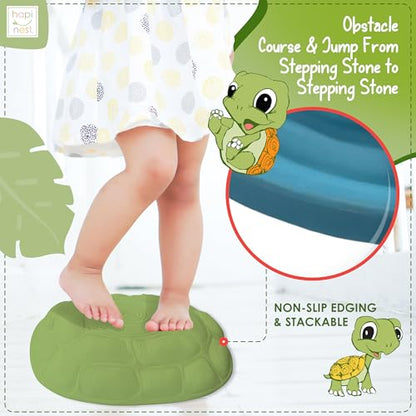 Turtle Balance Stepping Stones for Kids