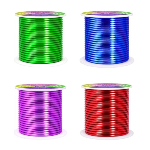 8 Gauge Rainbow Anodized Aluminum Craft Wire