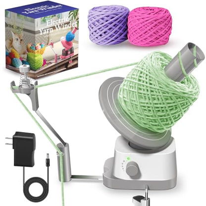 Yarn Winder Electric Yarn Ball Winder for Crocheting